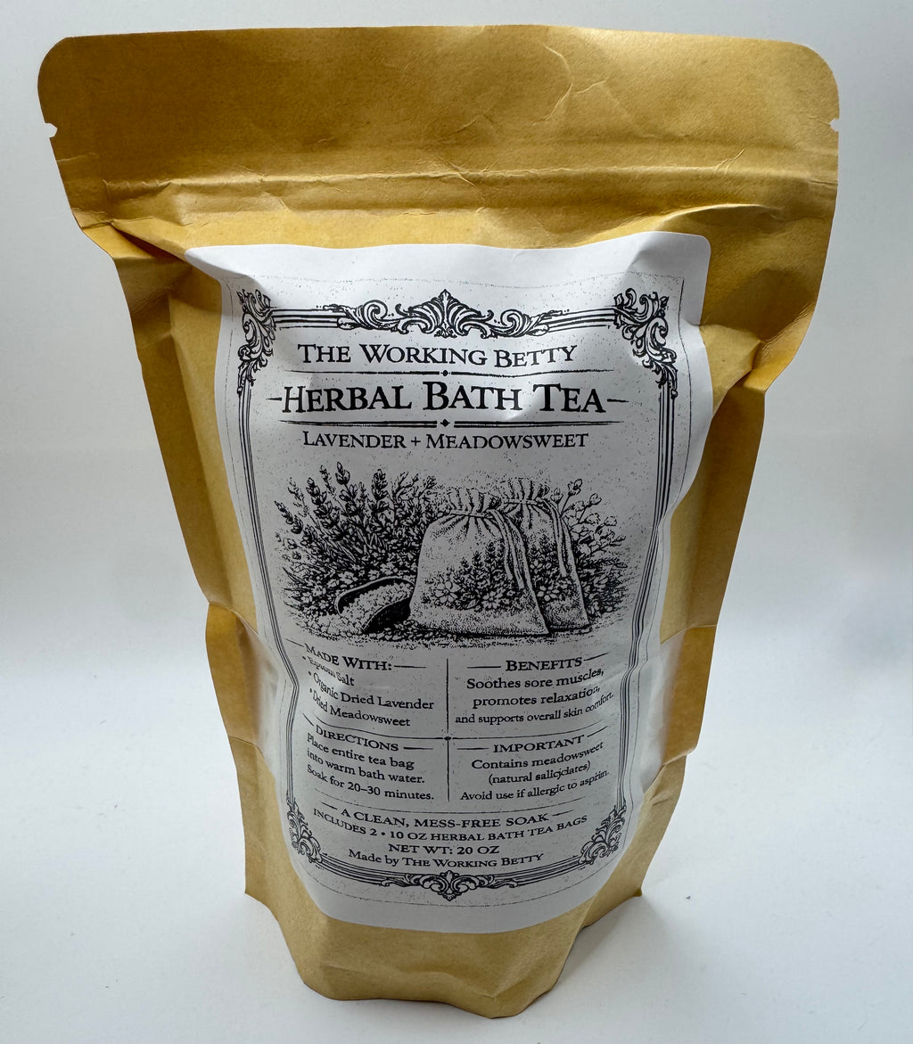 Herbal Bath Tea - 10 oz double (two bags)