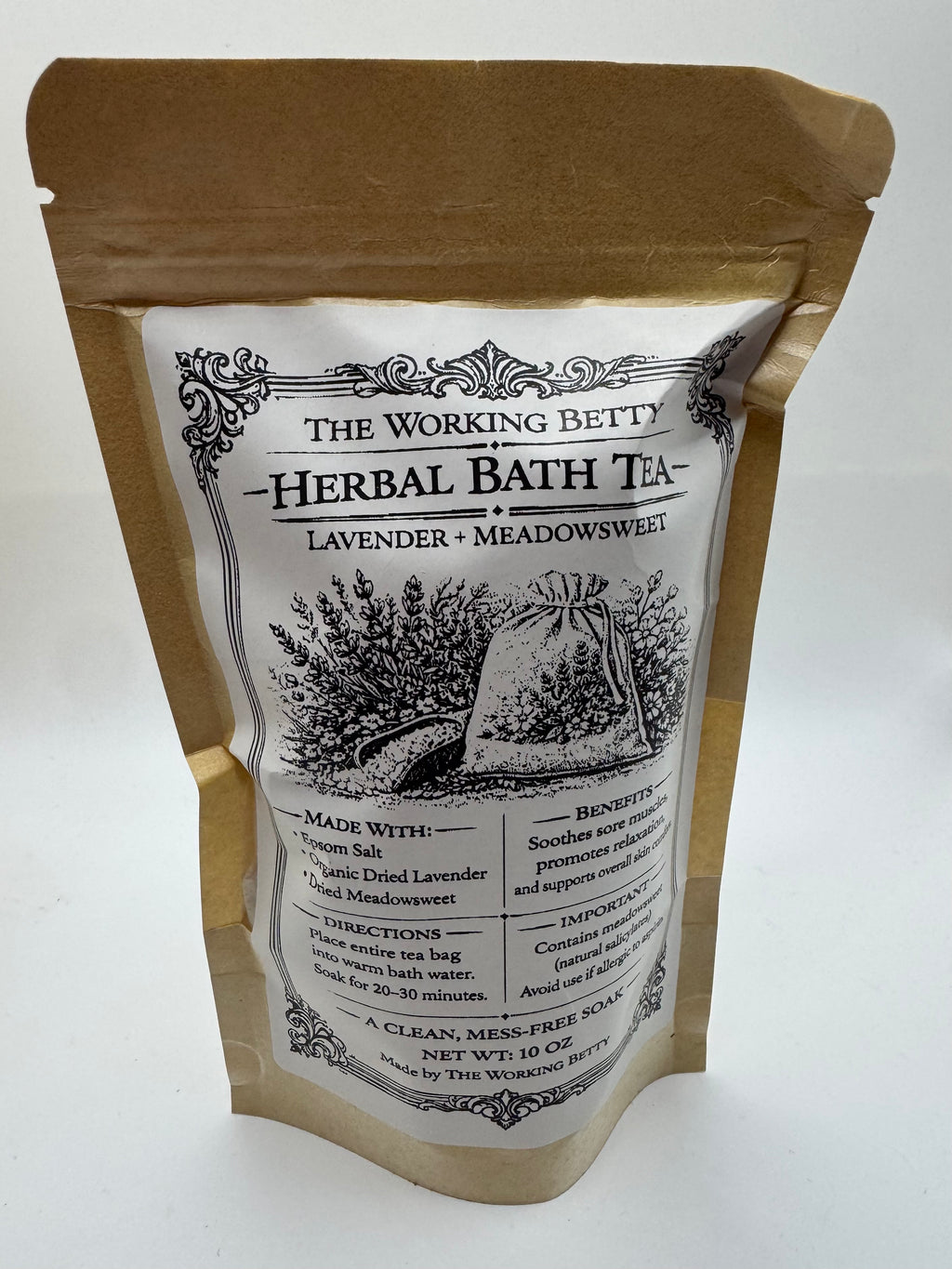 Herbal Bath Tea - 10 oz single