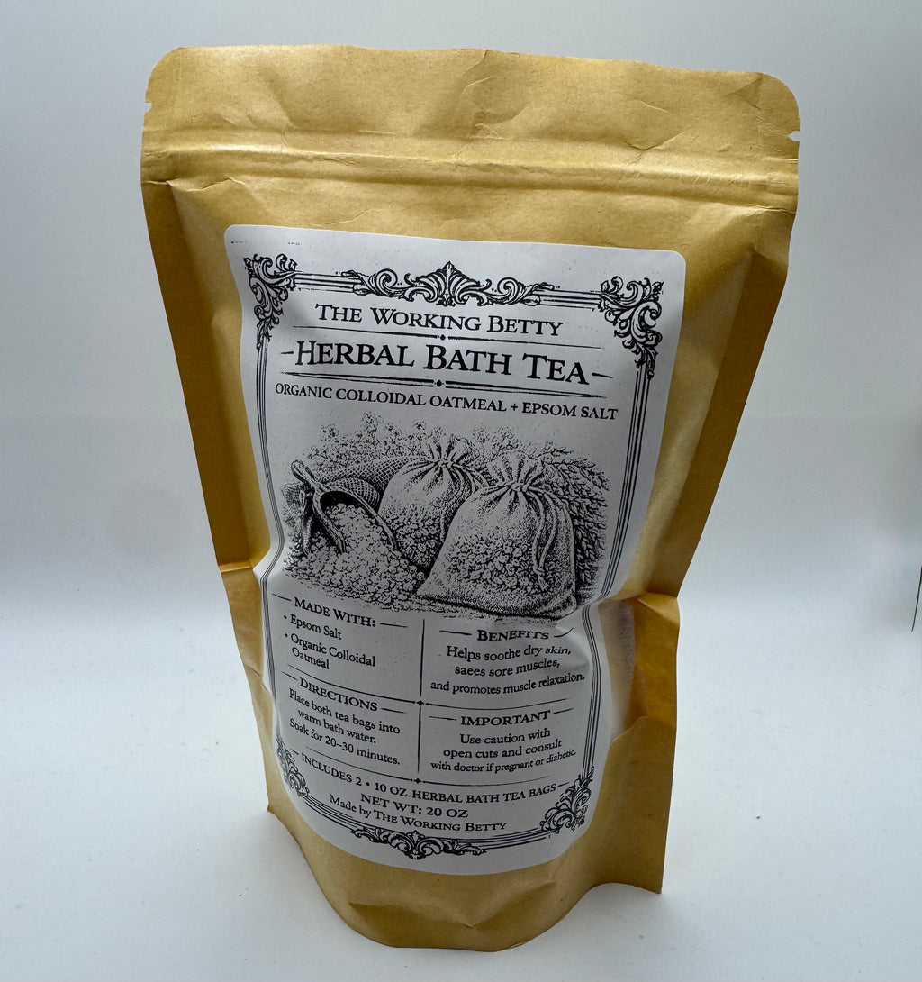 Herbal Bath Tea - 10 oz double (two bags)