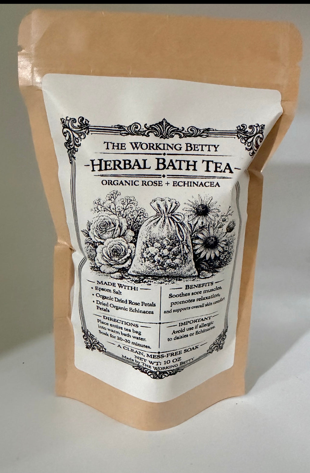 Herbal Bath Tea - 10 oz single