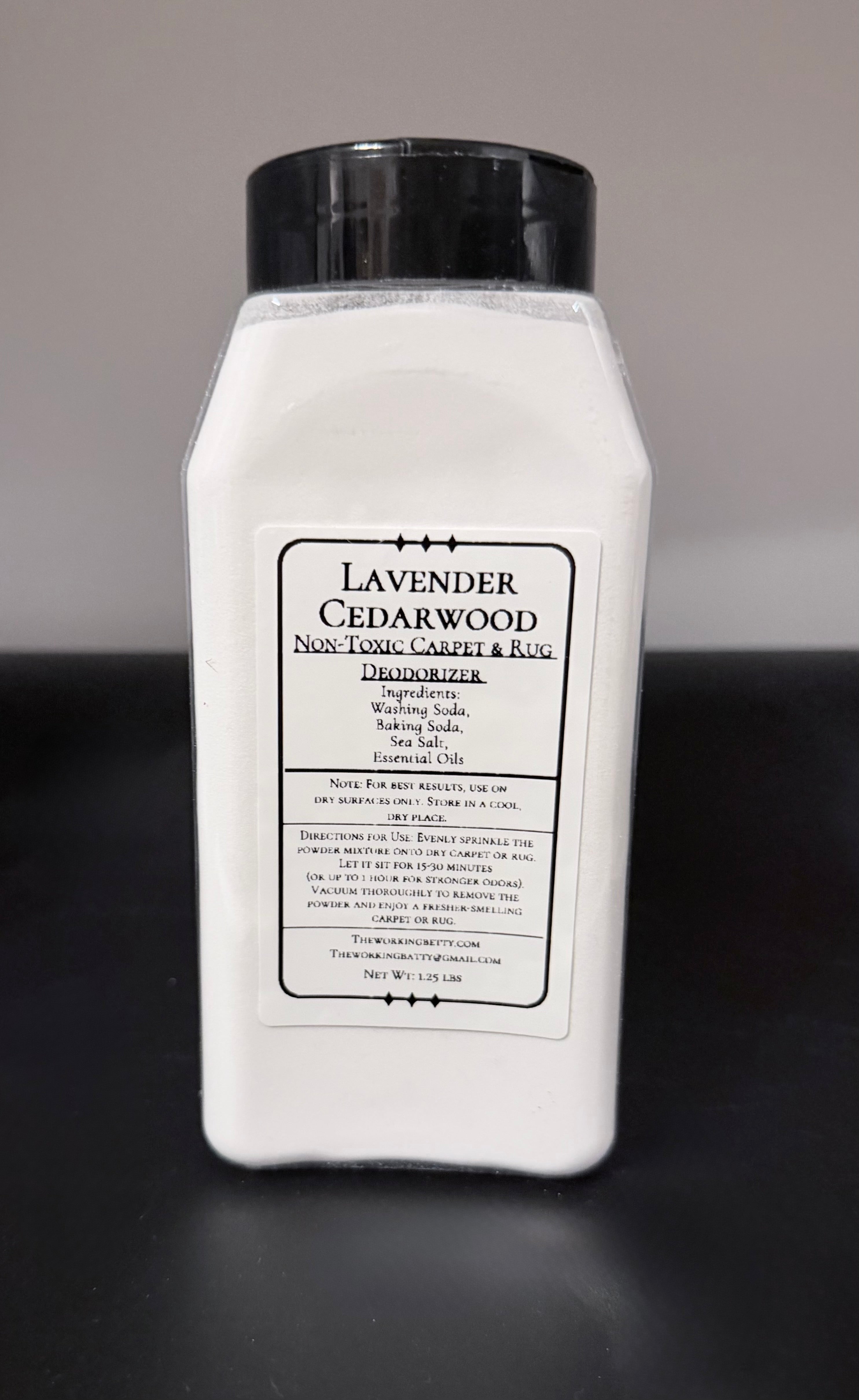 Lavender Cedarwood Carpet Deodorizer 1.25 lbs